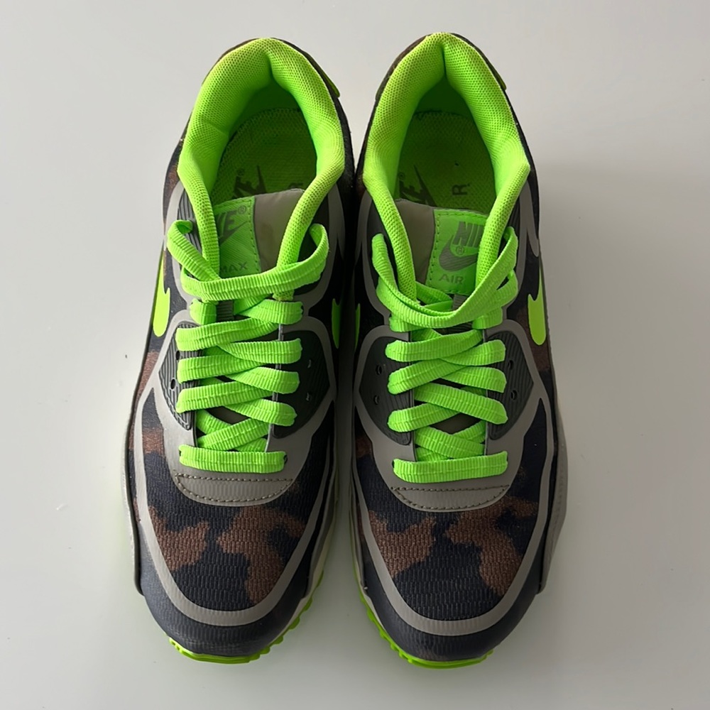 NIKE AIR MAX 90 PREMIUM DUCK CAMO GREEN 599911-230 US 6